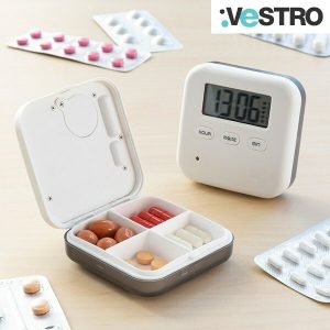 Portapillole digitale con avvisi programmabili 1 Portapillole digitale con avvisi programmabili