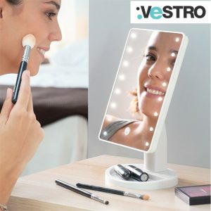 Specchio di bellezza a LED 1 Specchio di bellezza a LED