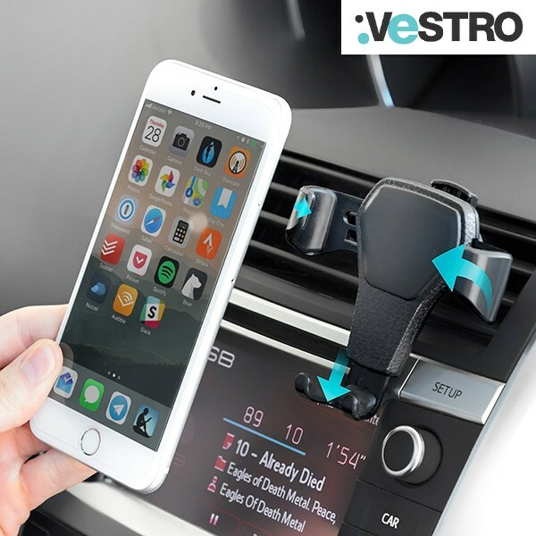 Supporto smartphone da viaggio per auto – VESTRO®