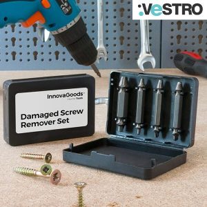 Kit universale rimuoviviti per trapano BRICOEASY 1 Kit universale rimuoviviti per trapano BRICOEASY