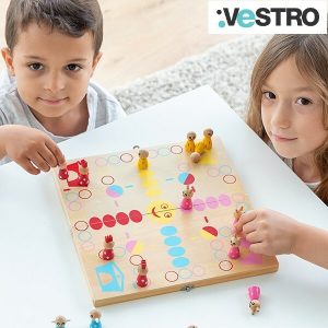 Scatola gioco didattico in legno con animali 1 Scatola gioco didattico in legno con animali