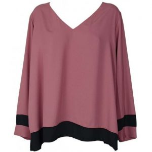 bluse-curvy-bicolor-1520 bluse-curvy-bicolor-1520